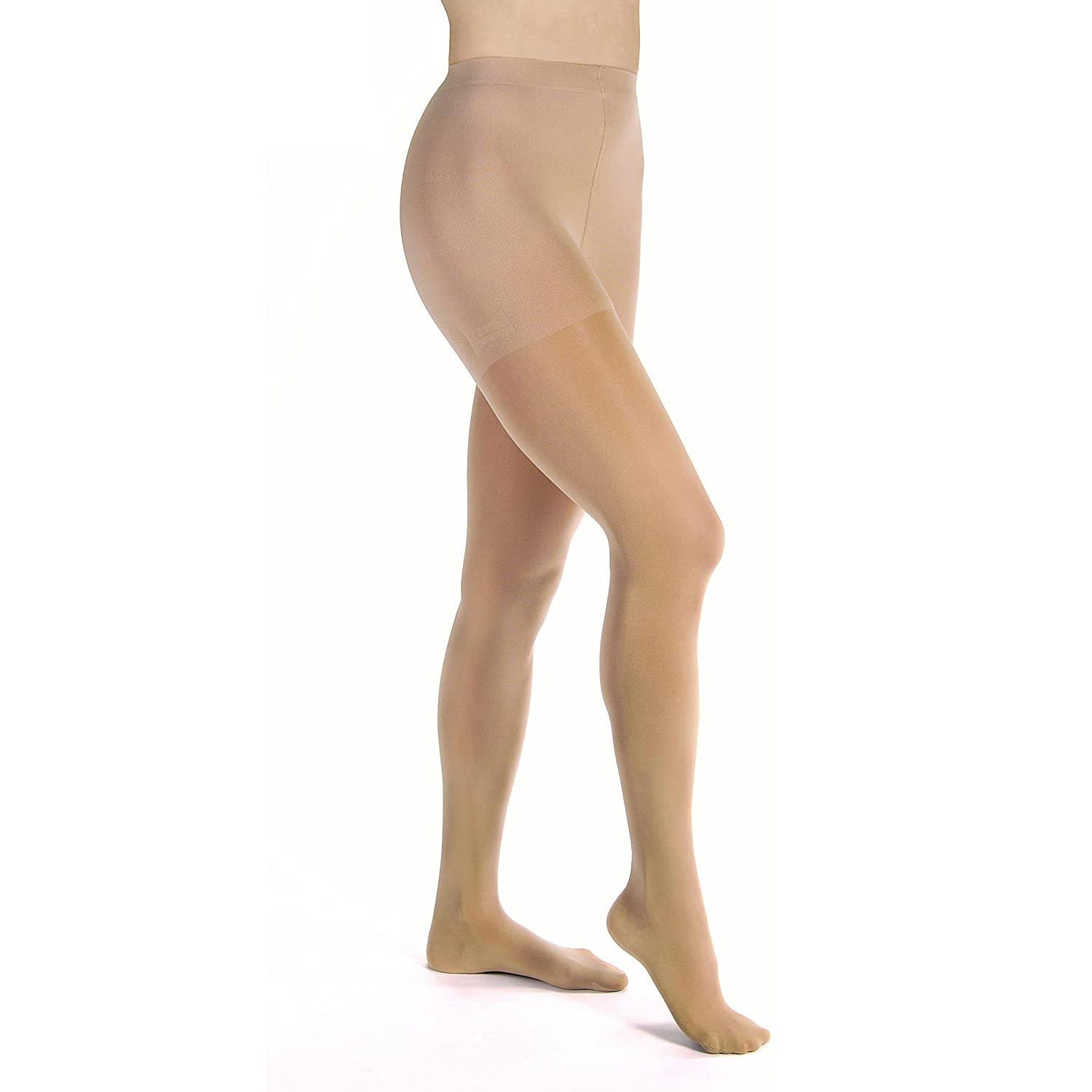 Jobst Opaque Compression Pantyhose, 20-30mmHg, X-Large, Natural - Pair - Image 1