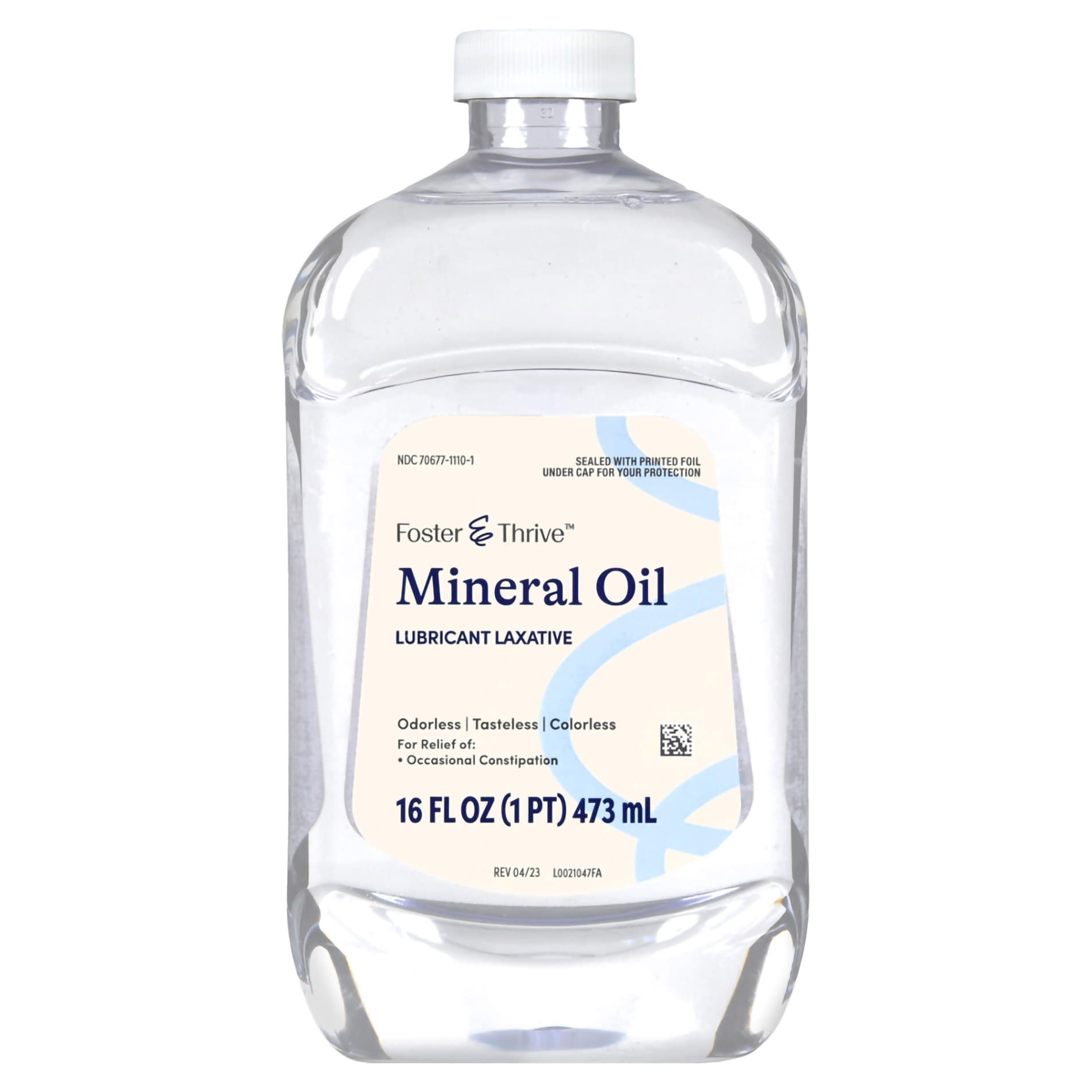 Foster & Thrive Mineral Oil Laxative, 16 oz