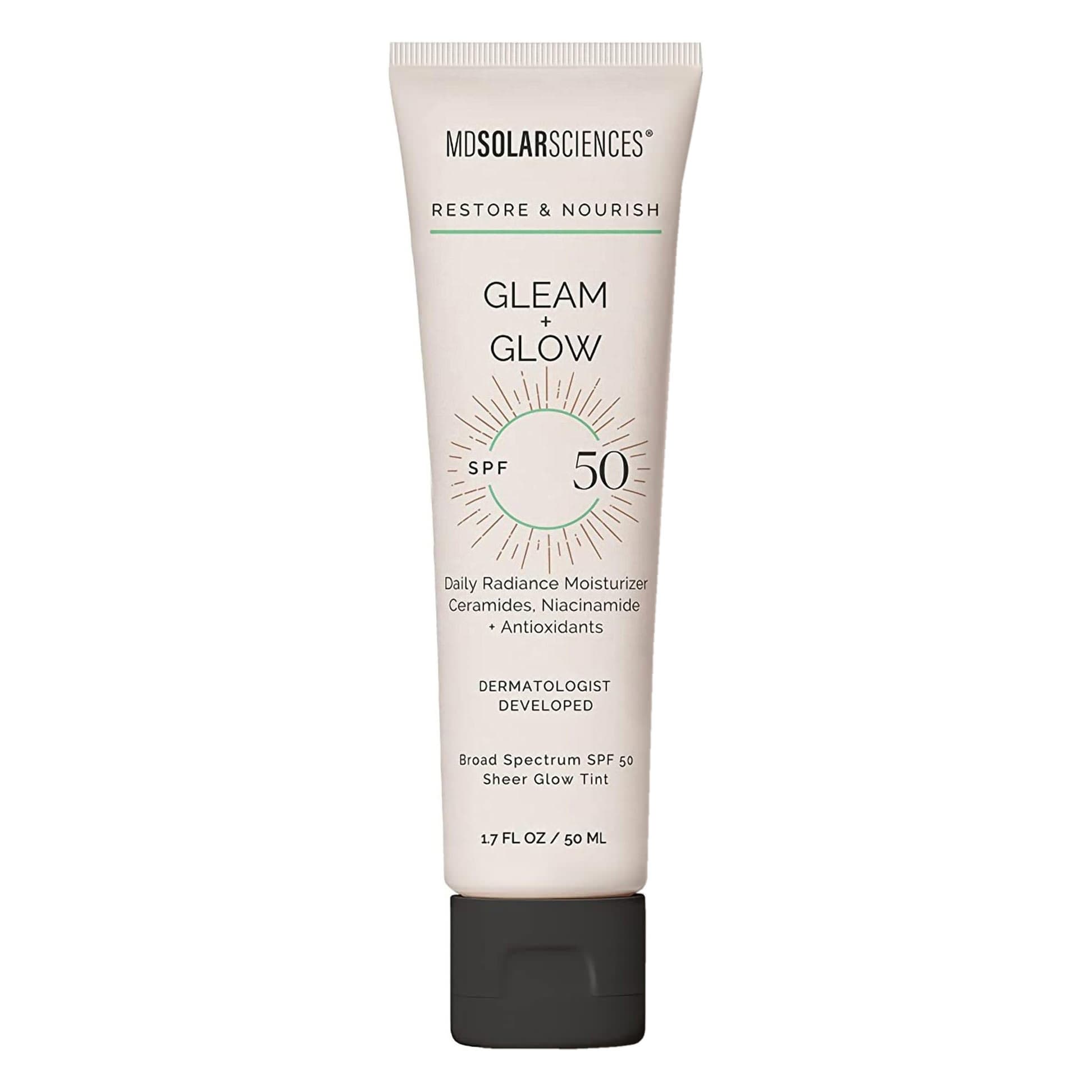 MDSolarSciences Gleam and Glow SPF 50, 1.7 oz - Package of 3 - Image 1