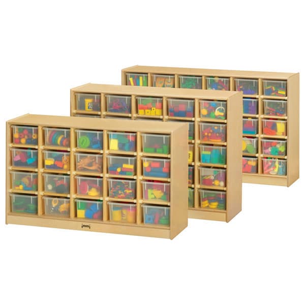 Jonti-Craft 25 cubbie-tray mobile storage - Image 2