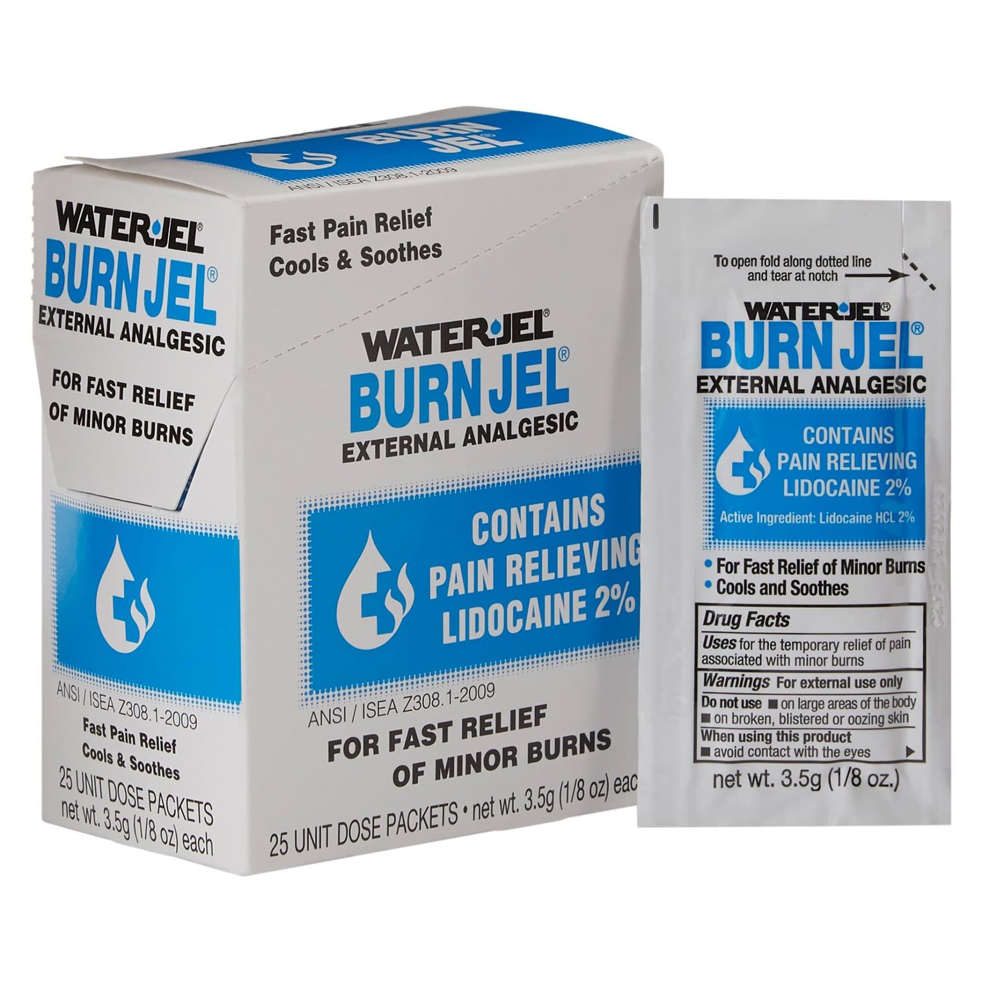 Water Jel Burn Jel Burn Relief Topical Gel - Image 1