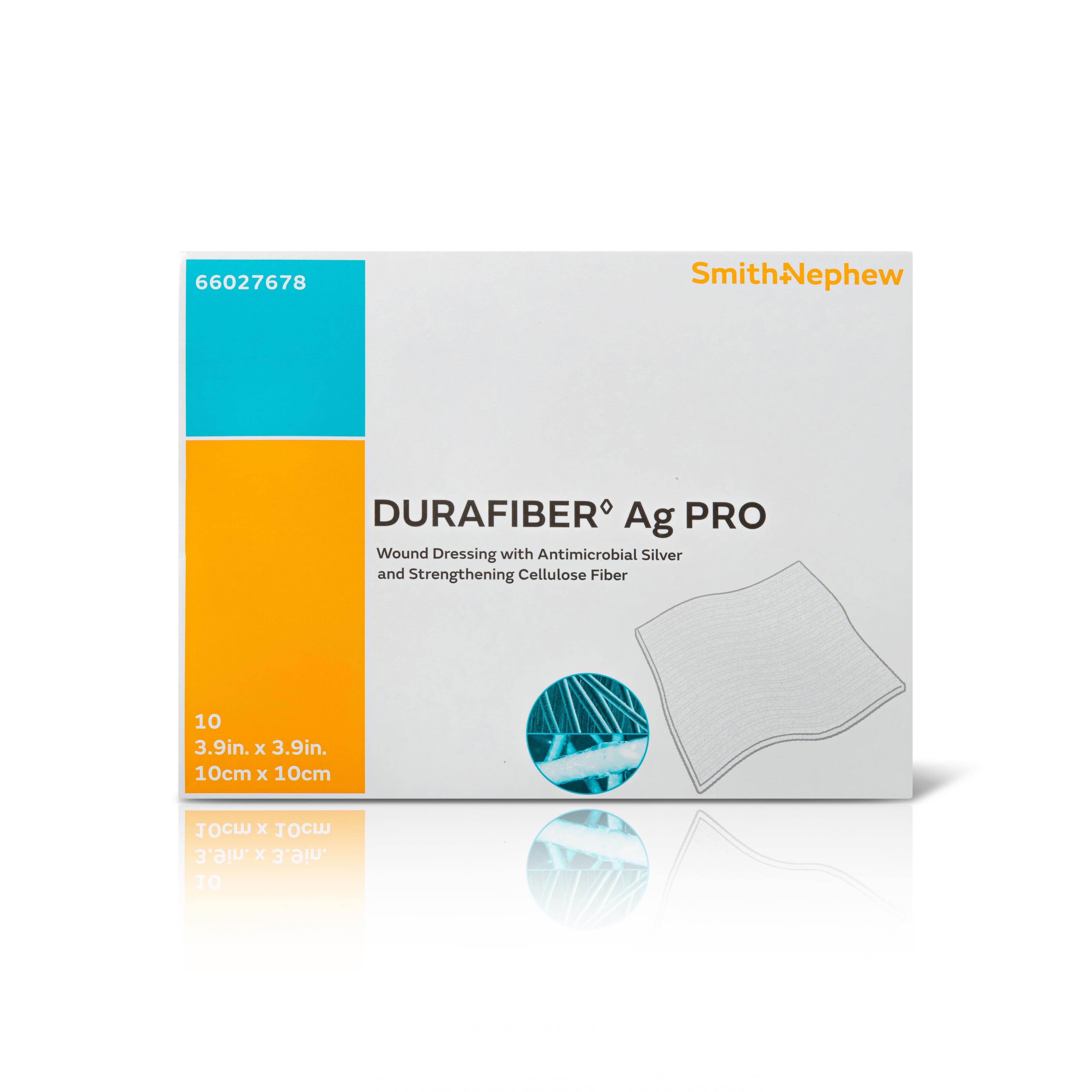 Smith & Nephew Durafiber Ag Pro Silver Gelling Fiber Dressing - Image 1