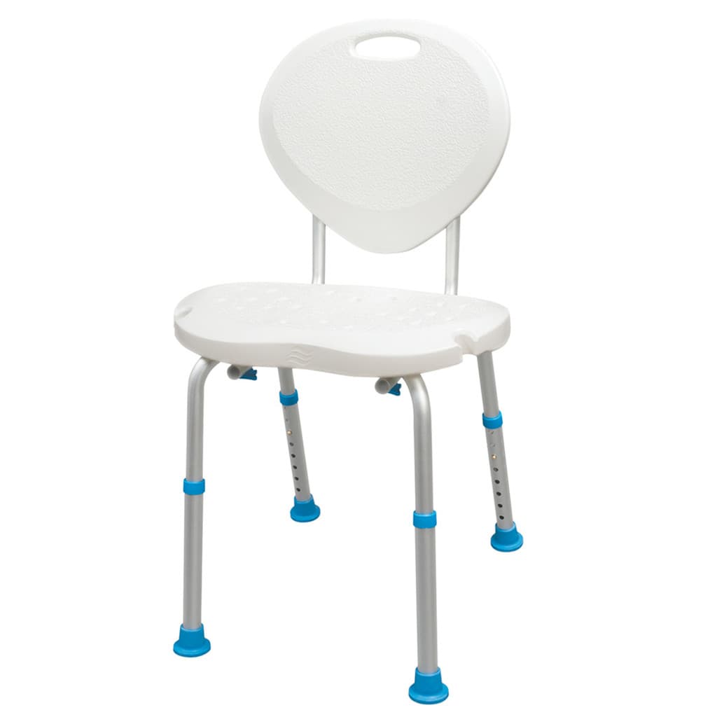 Drive AquaSense Ergonomic Adjustable Bath Seat with Backrest - Each - Image 1