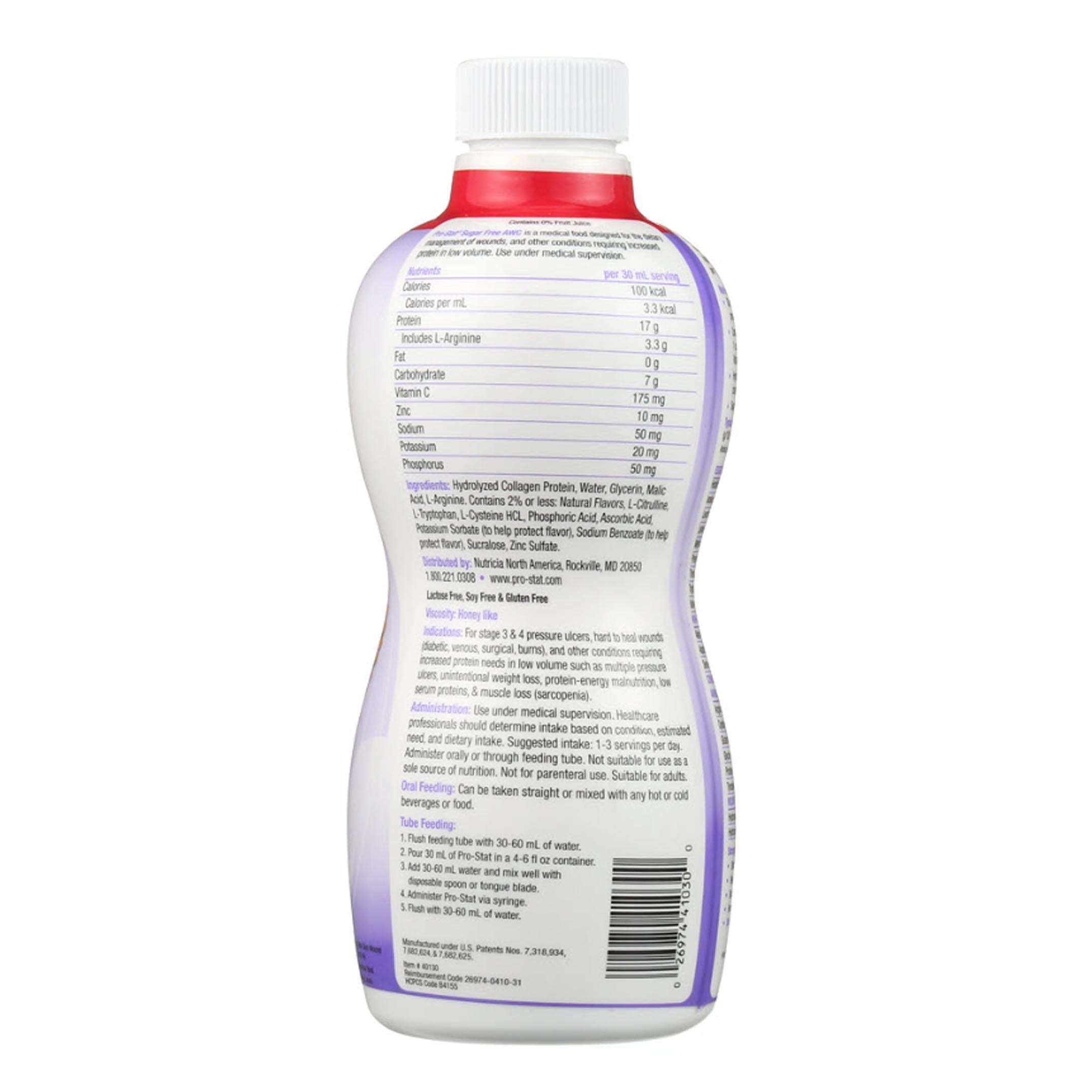 Pro-Stat AWC Ready-to-Use Liquid Protein Oral Supplement, 30 oz. Bottle - Image 3