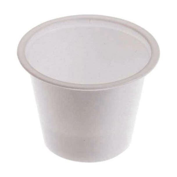 Medline Plastic Souffle Cup White, 0.75 oz - Case of 5000 - Image 2