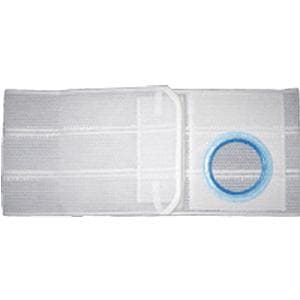 Nu-Hope 6" Flat panel Ostomy Support Belt Without Prolapse Flap, White, Small - Image 1