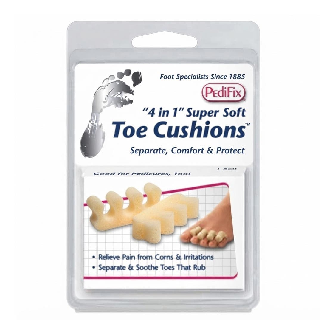 Pedifix 4 in 1 Super Soft Pedi Toe Cushion - Image 1