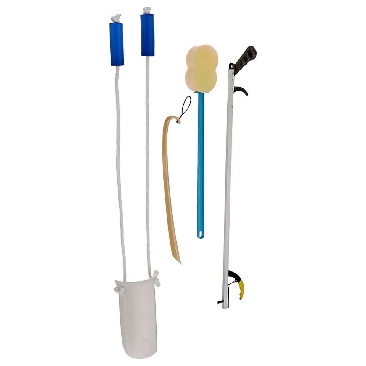 Sammons Preston Hip/Knee Equipment Kit with 26" Reacher and Rigid Leg Lifter