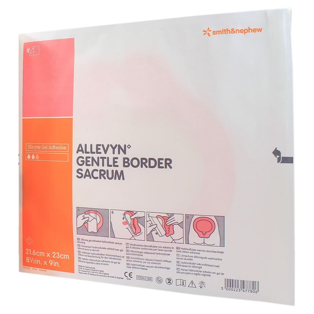 Allevyn Gentle Border Sacrum Dressing - Image 4