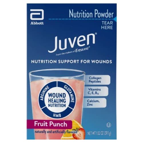 Juven Arginine and Glutamine Supplement, Fruit Punch, 1.02 oz - Each - Image 1