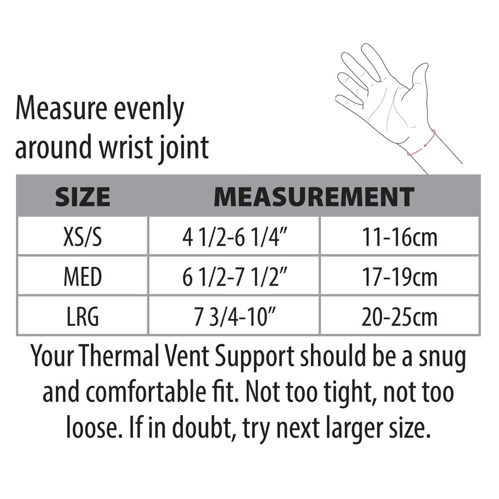 Swede-O Thermal Vent Carpal Tunnel Brace with Thumb Spica - Image 6