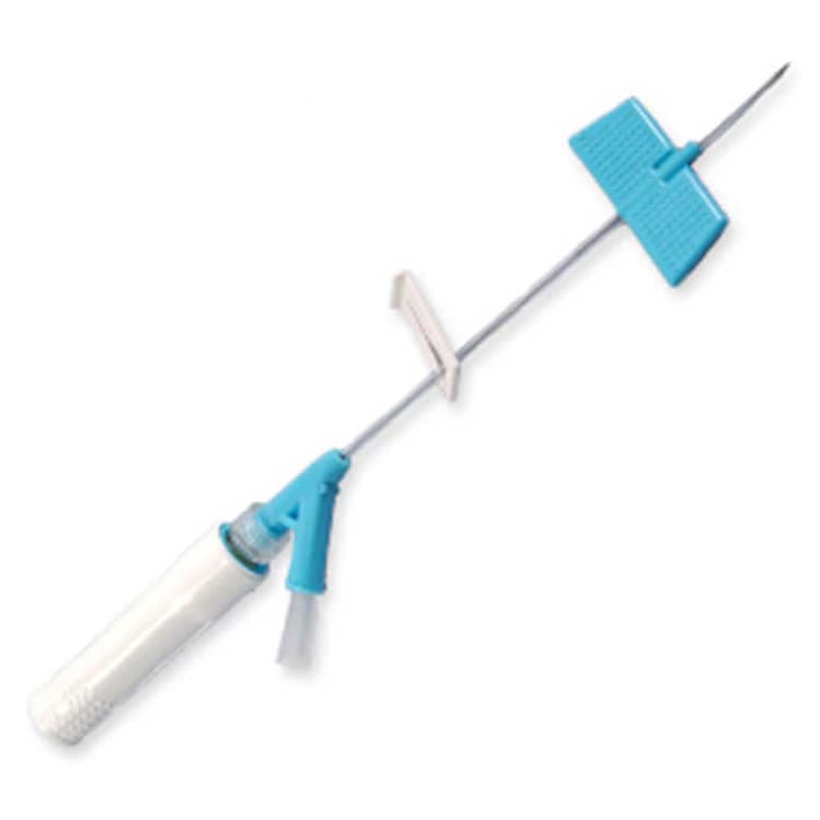 BD Closed IV Catheter 24 Gauge, 0.75 Inch Retracting Needle - Each - Image 1