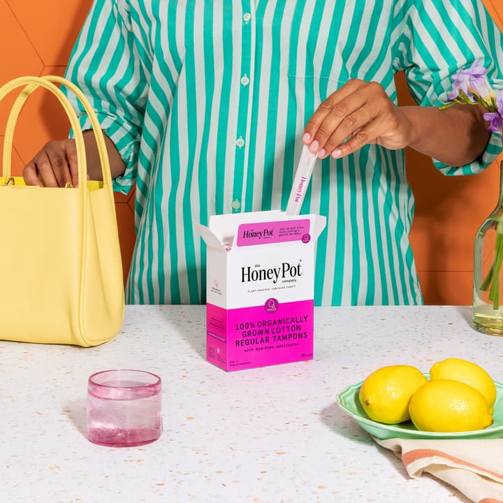 The Honey Pot Company Organic Cotton Core Tampons - Image 5