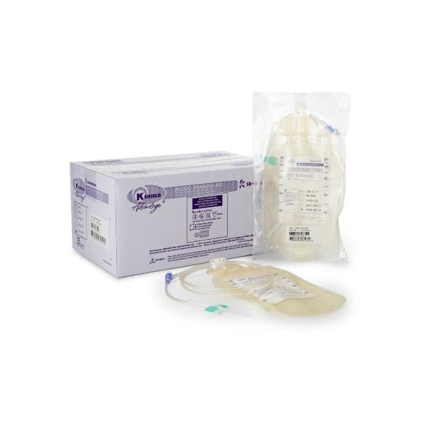 K-Shield Advantage Translucent Blood Draw Kit - Case of 50 - Image 1