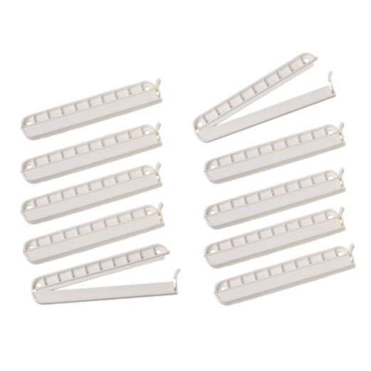 CanDo Exercise Band Klip Fastener, Large, 5.5 Inch - Box of 10 - Image 1