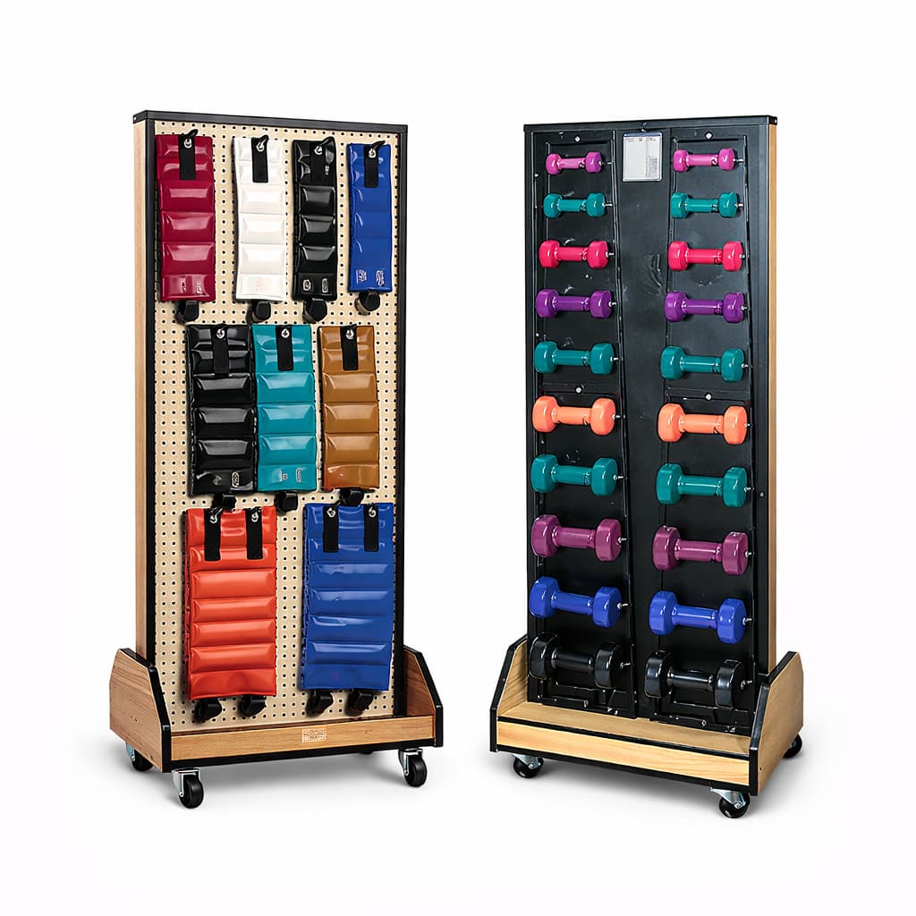 Hausmann Weight and Dumbbell Combo Rack