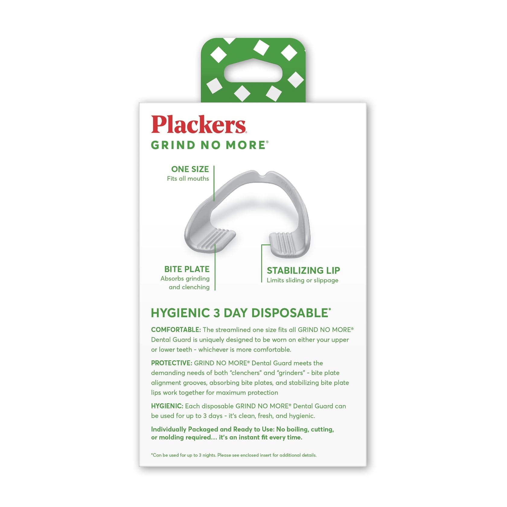 Plackers Grind No More Dental Guards - Image 2