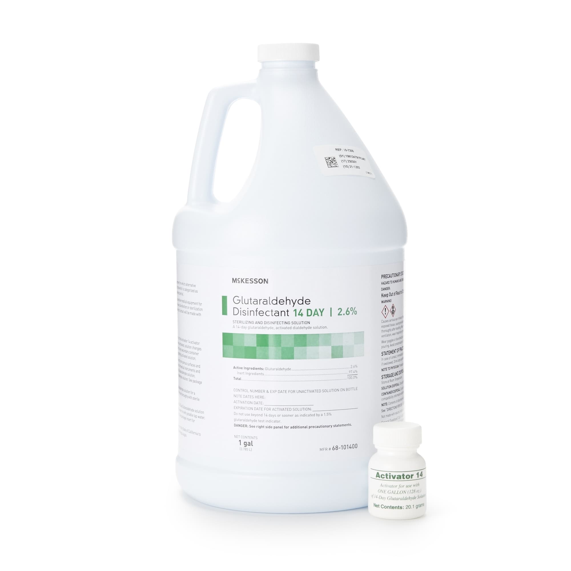 McKesson 2.6% 14-Day Glutaraldehyde Disinfectant Solution - Image 1