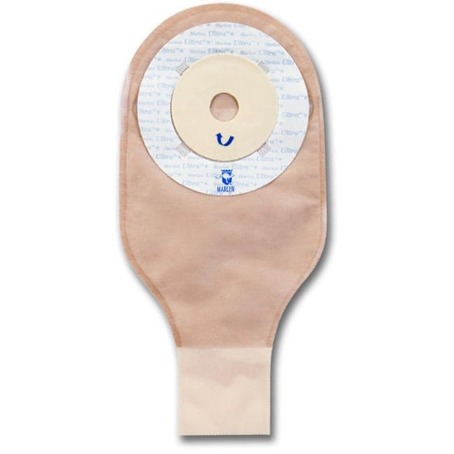 UltraLite 1-Piece Drainable Pouch with Kwik-Klose 1 Inch, Aquatack Barrier - Box of 10 - Image 1