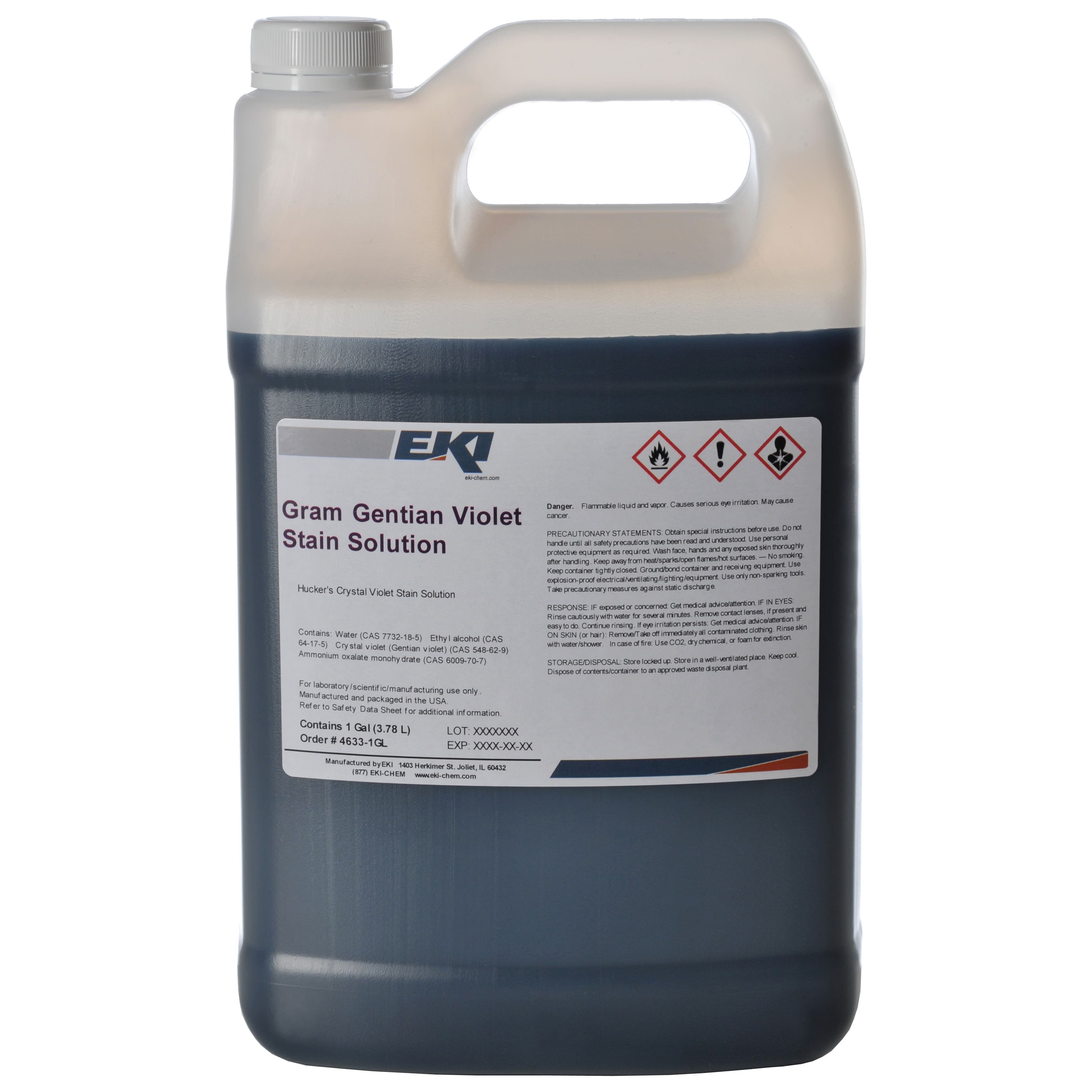 Gram Gentian Violet Stain, 1 Gallon - Each - Image 1