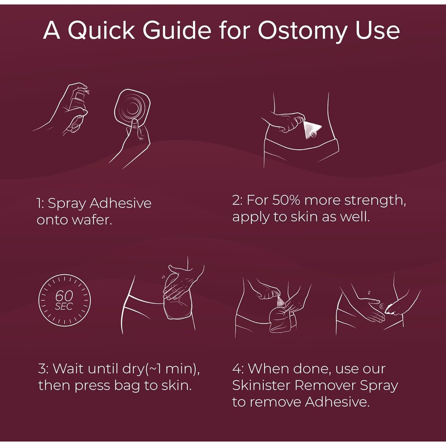 Skinister Medical Adhesive Spray, 4 oz - Each - Image 4