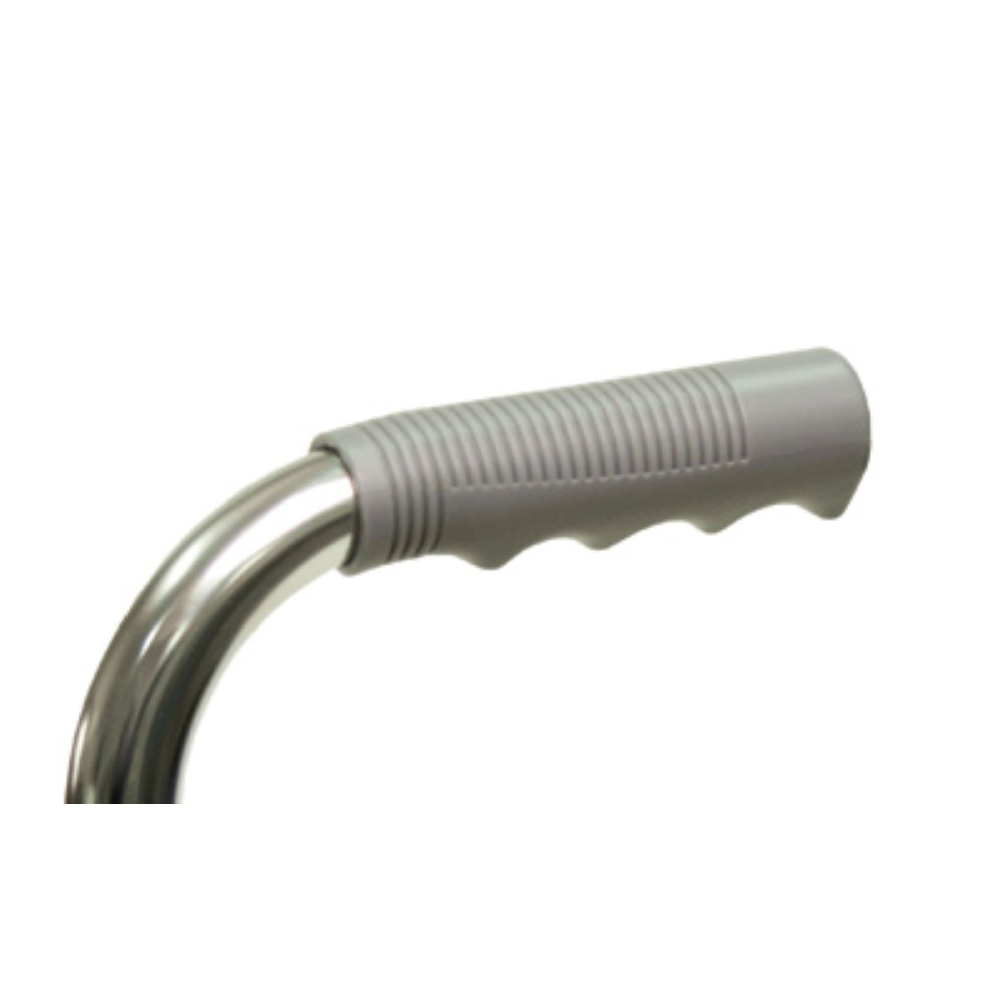 Lumex Aluminum Adjustable Offset Canes with Standard Plastic Grip - Case of 6 - Image 2