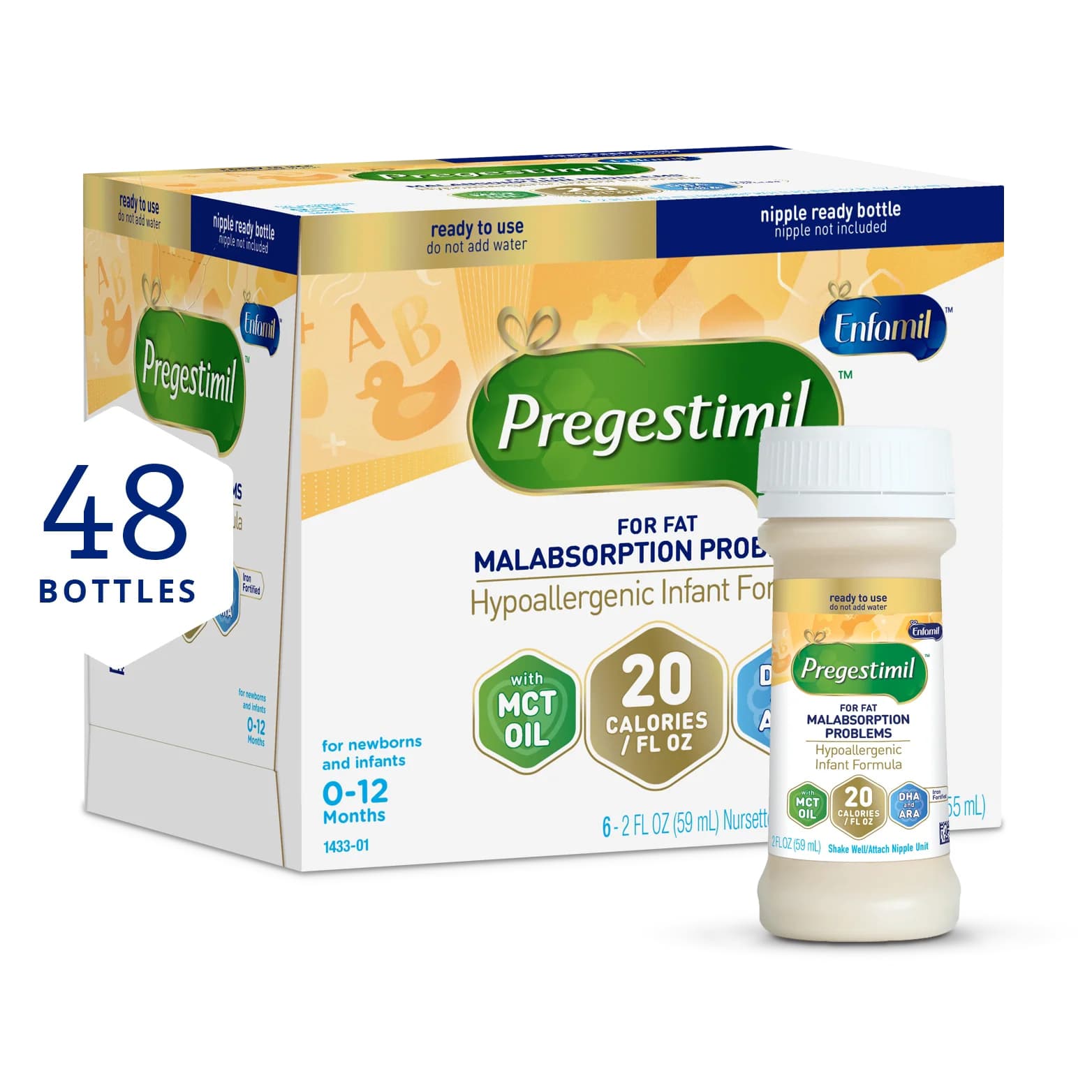 Pregestimil Lipil Ready to Use Infant Formula with MCT Oil