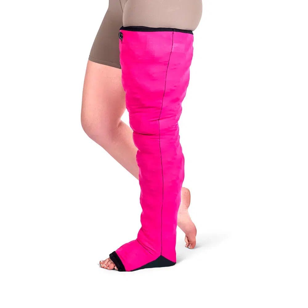 Circaid Profile Whole Leg Energy Oversleeve, Magenta, Standard, Size 7 - Each - Image 1