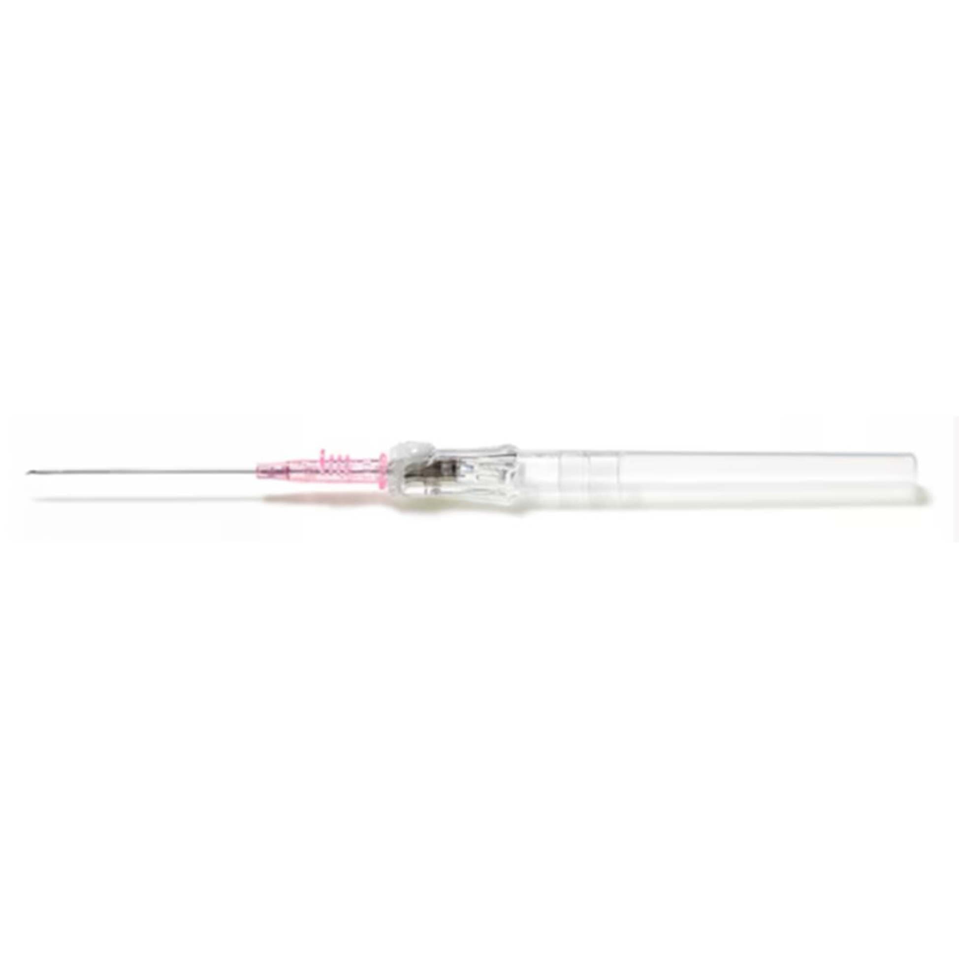 BD Insyte Autoguard Peripheral IV Catheter, Pink, 20 Gauge, 1.88 Inch - Case of 200 - Image 1