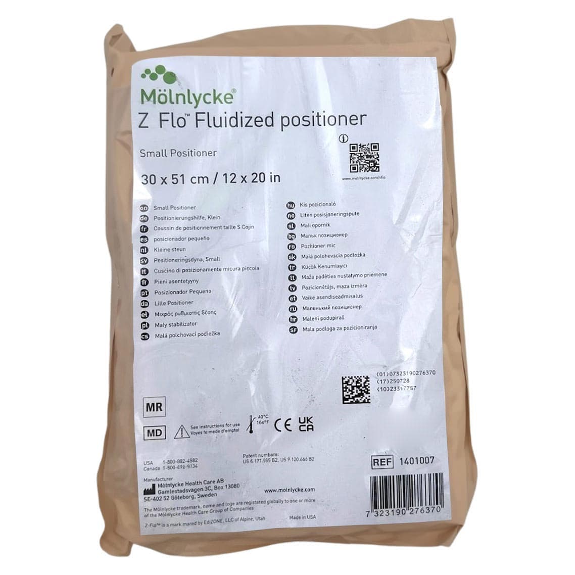Molnlycke Z-Flo Fluidized Utility Positioner - Image 1