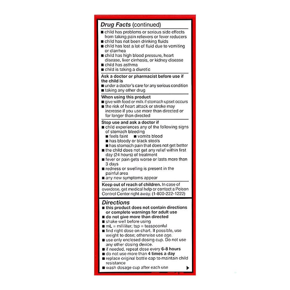 Leader Children's Ibuprofen Drops, 4 oz - Each - Image 3