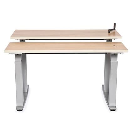Equity Adjustable Bi-Level Workstation - Image 2