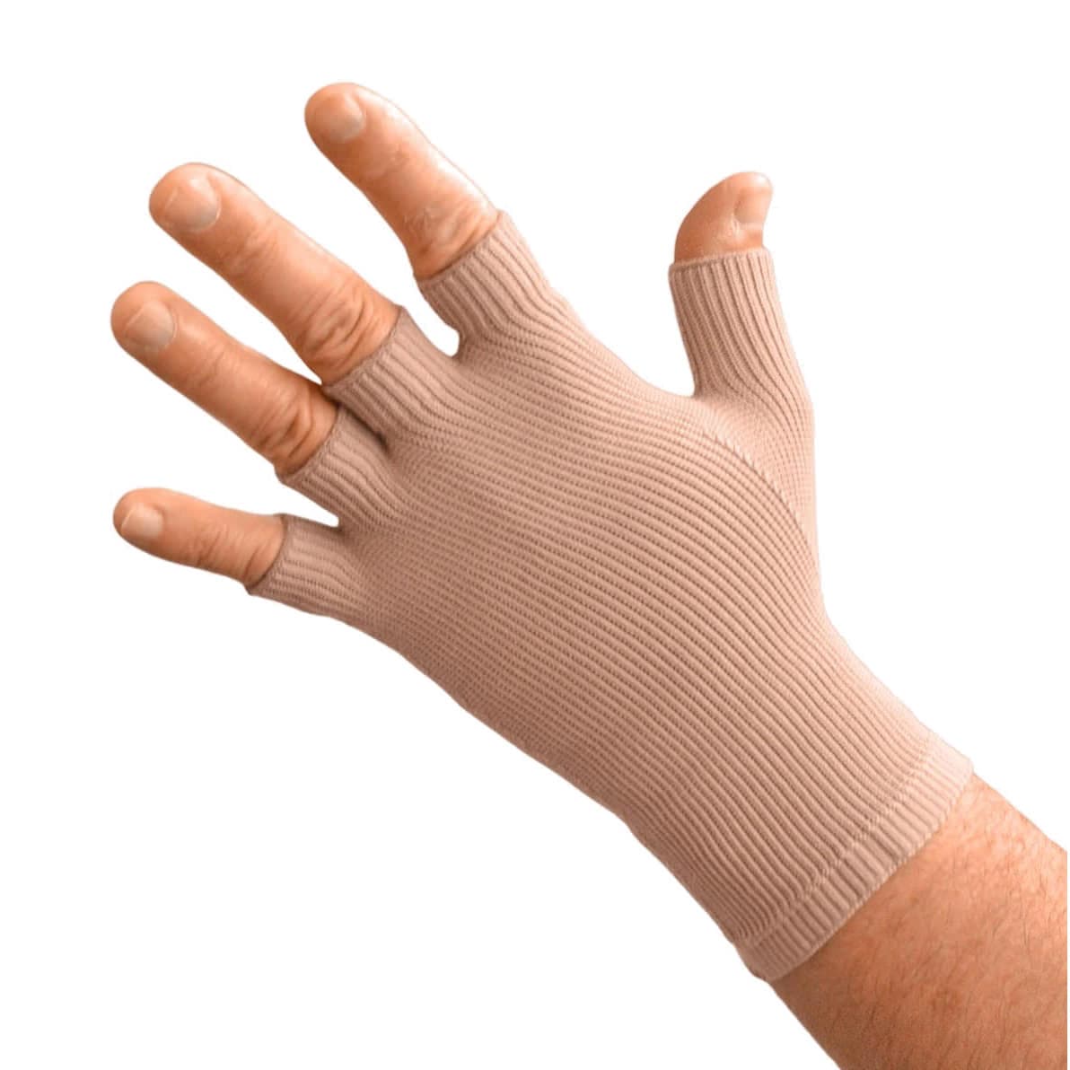 ExoStrong Glove, Beige, Quarter Finger, Extra Large - Image 1