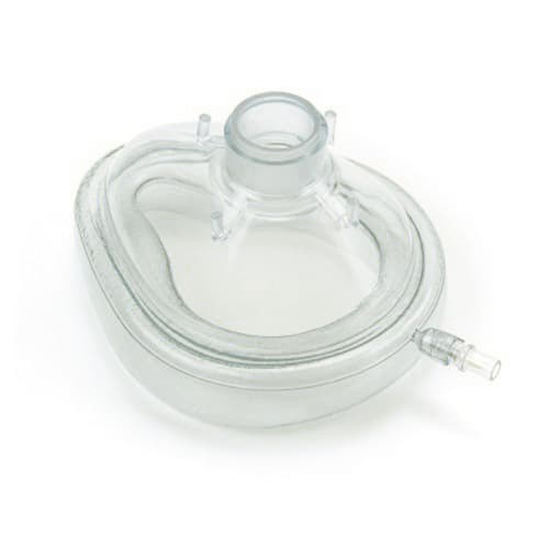 Carefusion Traditional Pediatric Face Plate Anesthesia Mask, Size 3 - Case of 100 - Image 1