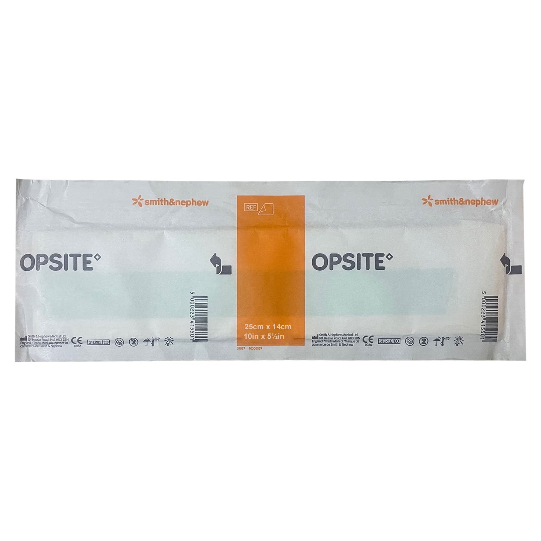 Opsite Transparent Film Dressing, 5-1/2 x 10 Inch - Each - Image 1