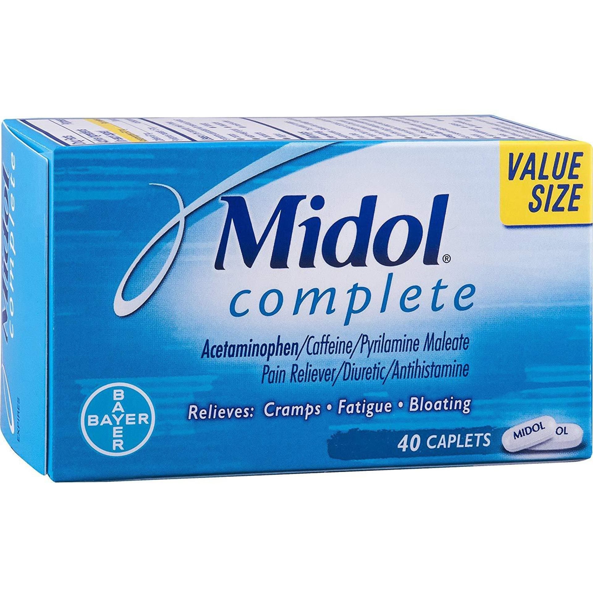 Midol Complete Caplets 40 ct - Each