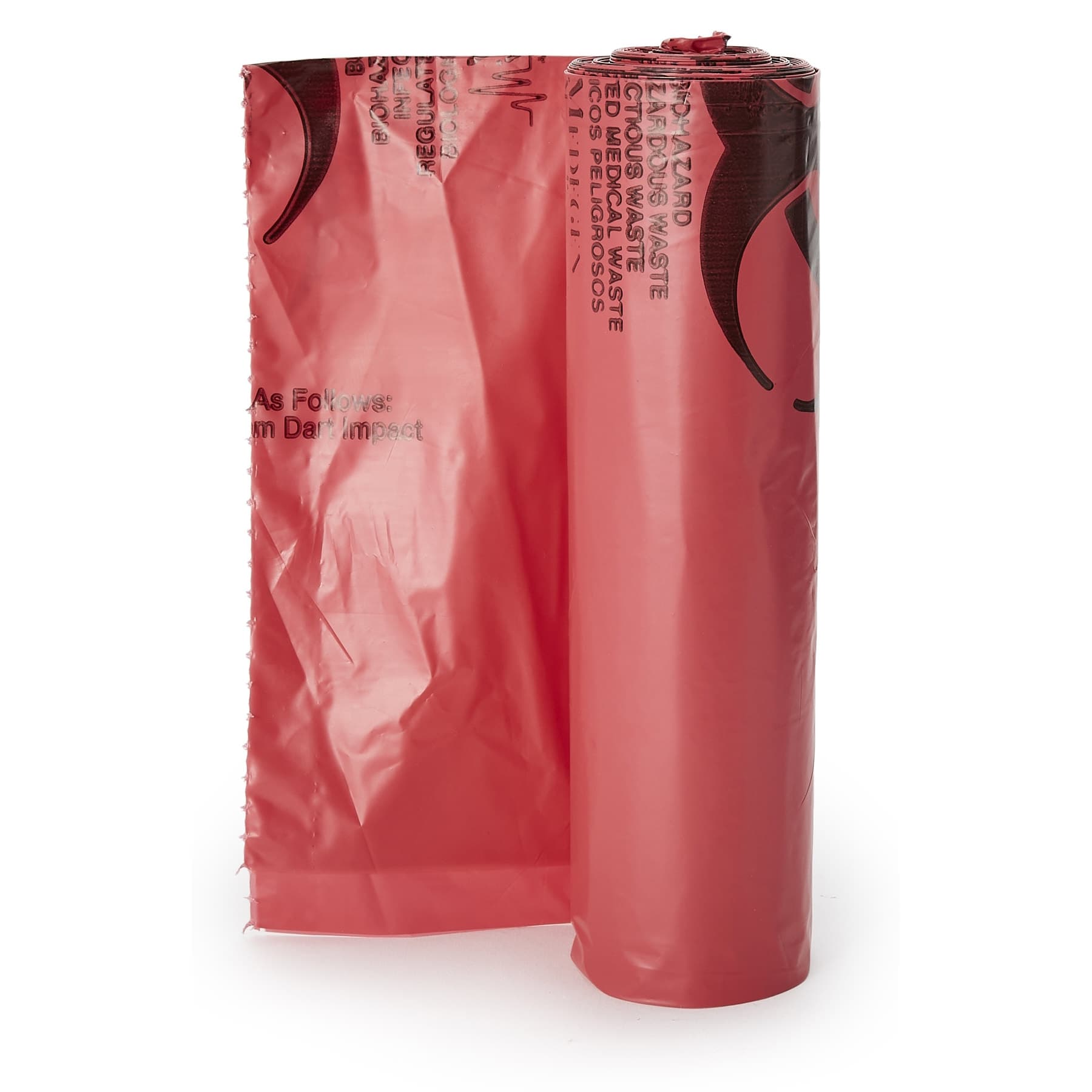 McKesson Red Infectious Waste Bag 40 to 45 gal., 40 x 46 Inch - Box of 100 - Image 1