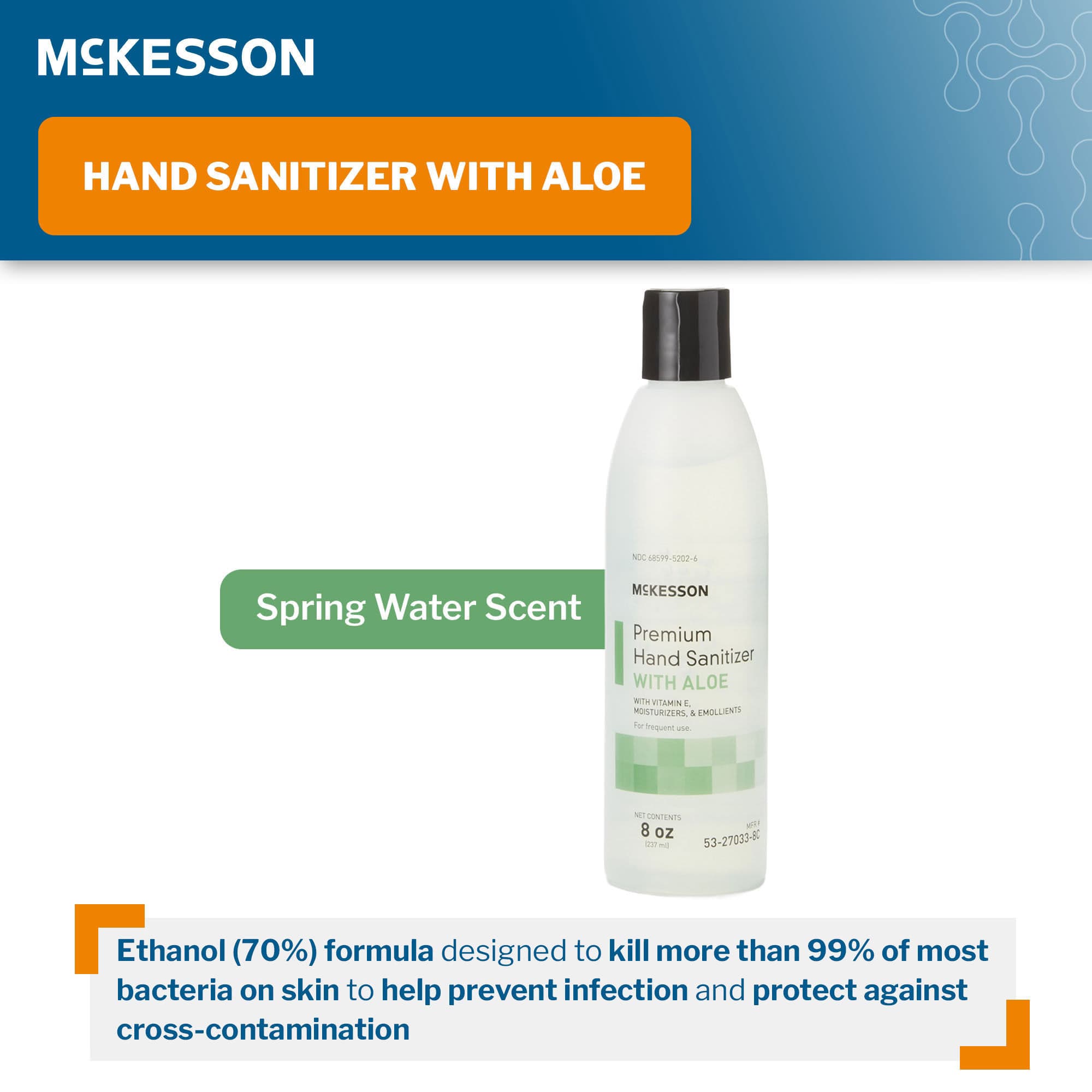 McKesson Premium Hand Sanitizer with Aloe Gel - Image 3