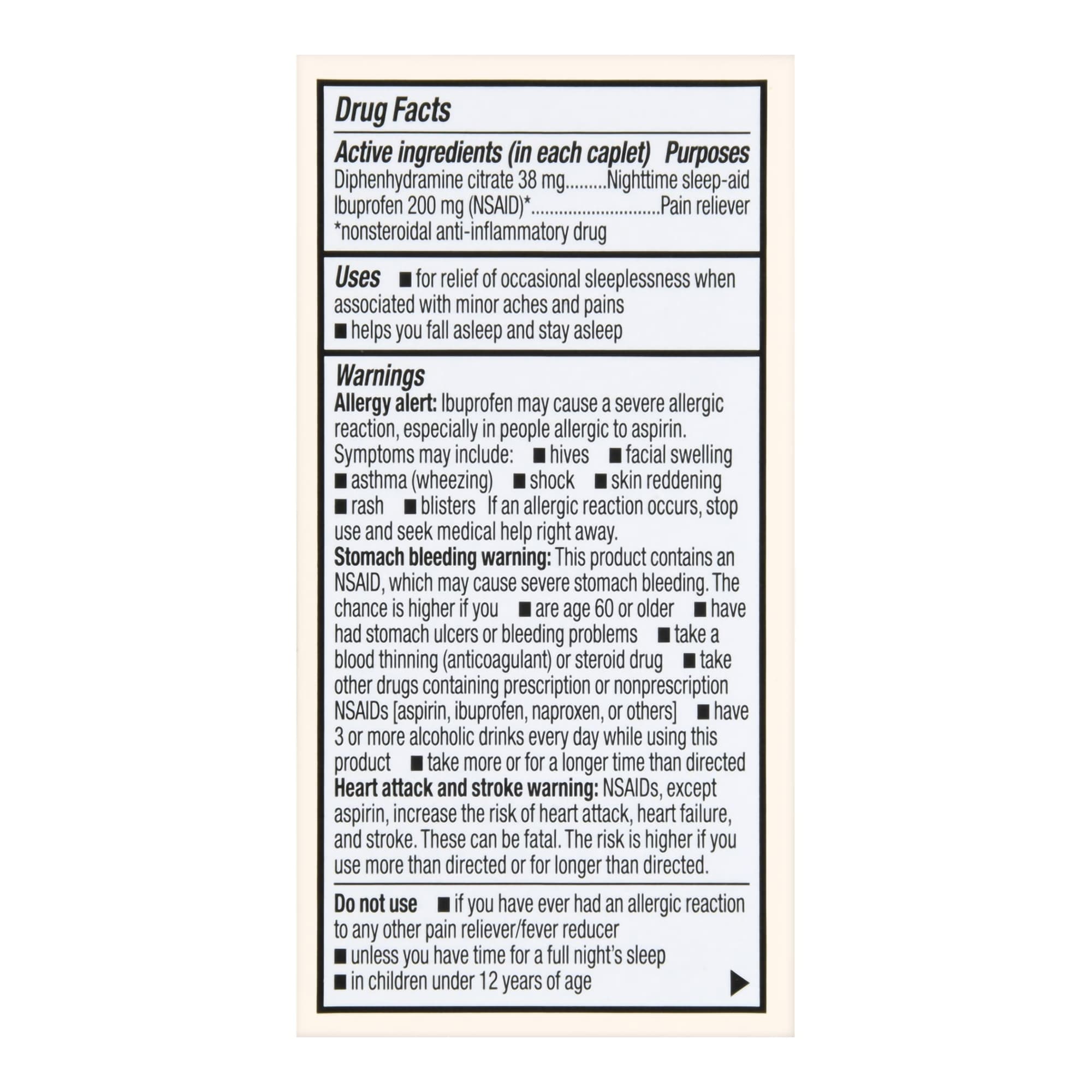 Foster & Drive Ibuprofen PM Pain Relief Capsule - Image 3