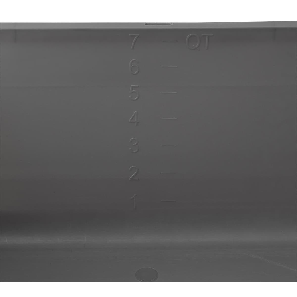 Medline Rectangular Wash Basin, 13-1/4 x 10 x 3-3/4 Inch - Image 3