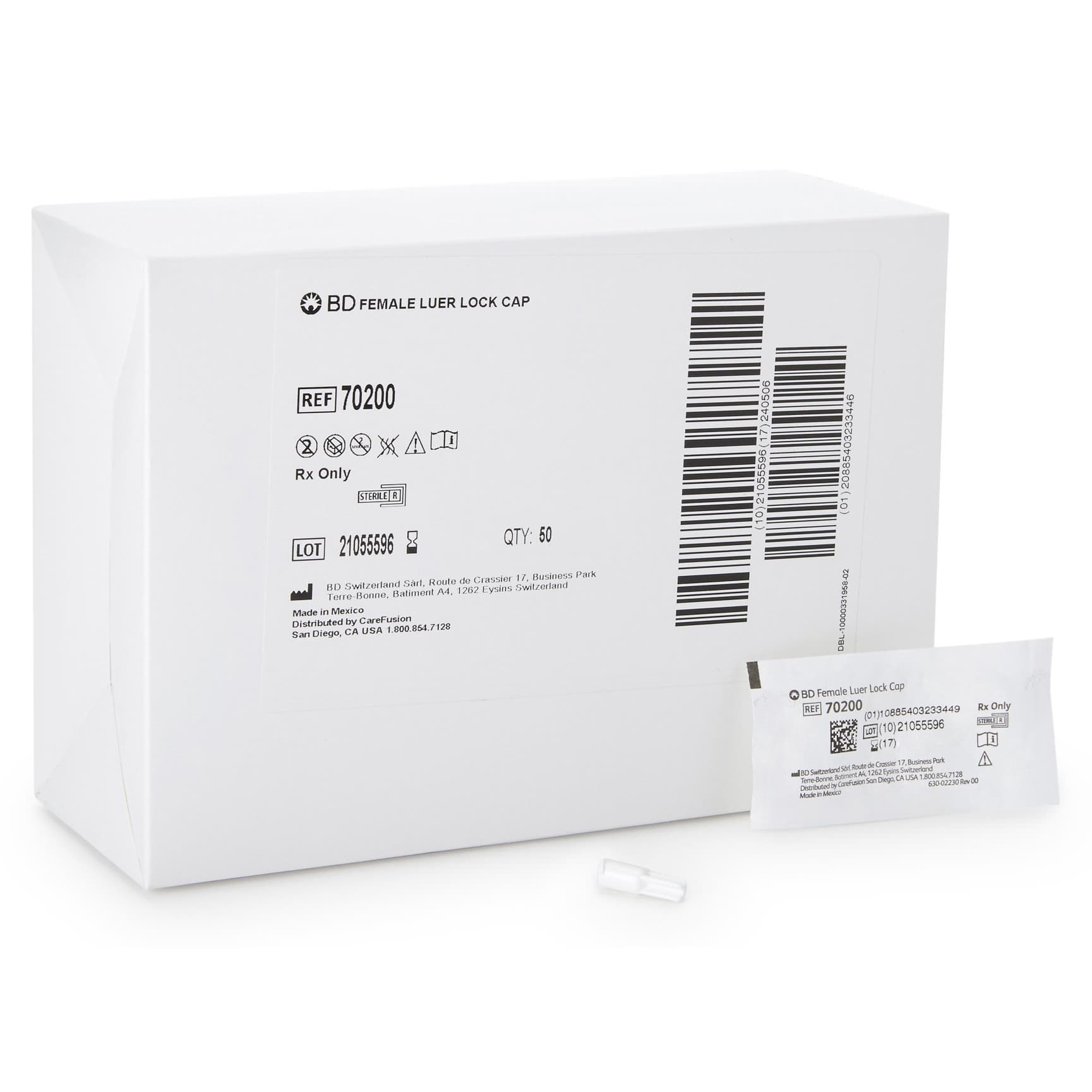 Alaris Female Cap - Case of 600 - Image 1