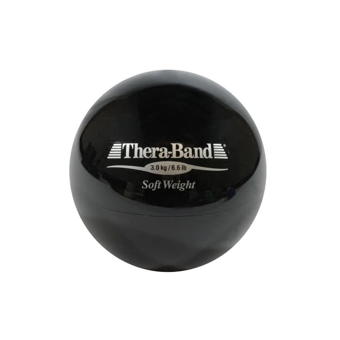 TheraBand Soft Weight, Black, 6.6 lbs - Image 1