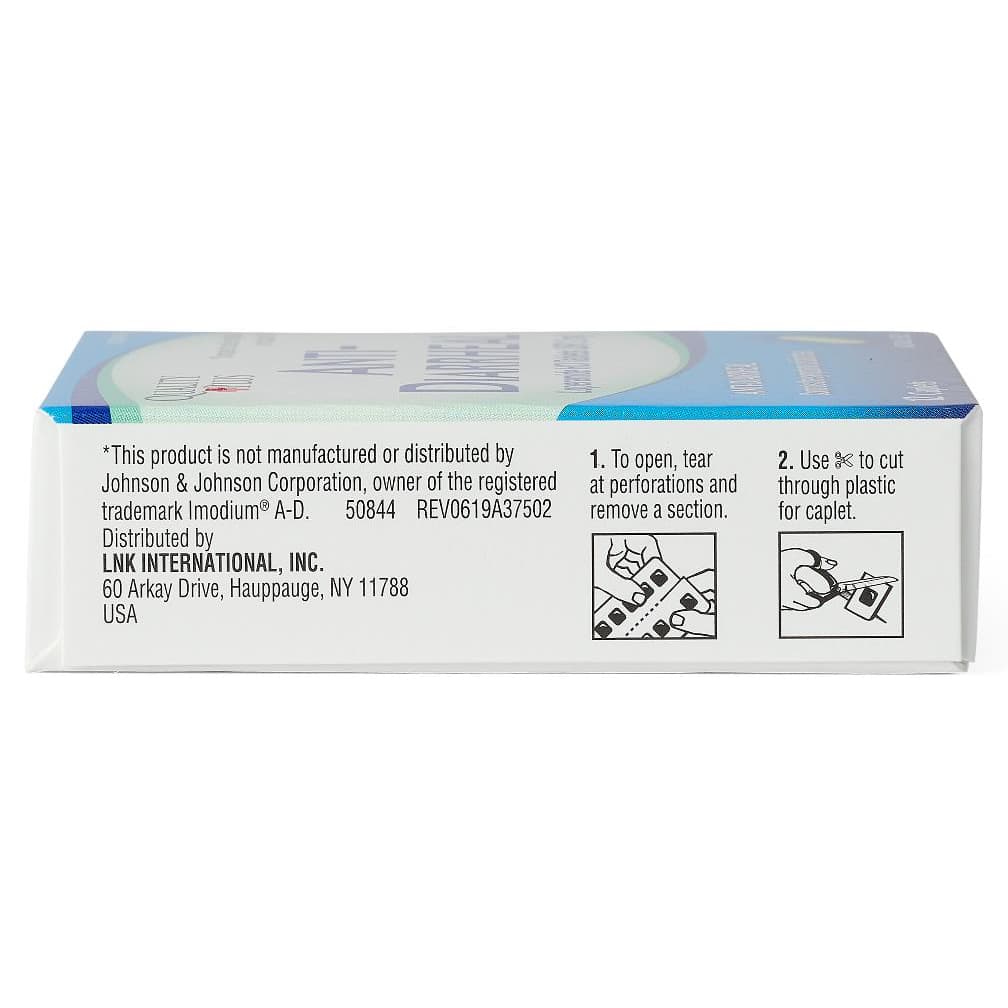 Quality Plus Anti-Diarrheal Loperamide HCL Caplets, 2 mg - Box of 12 - Image 4