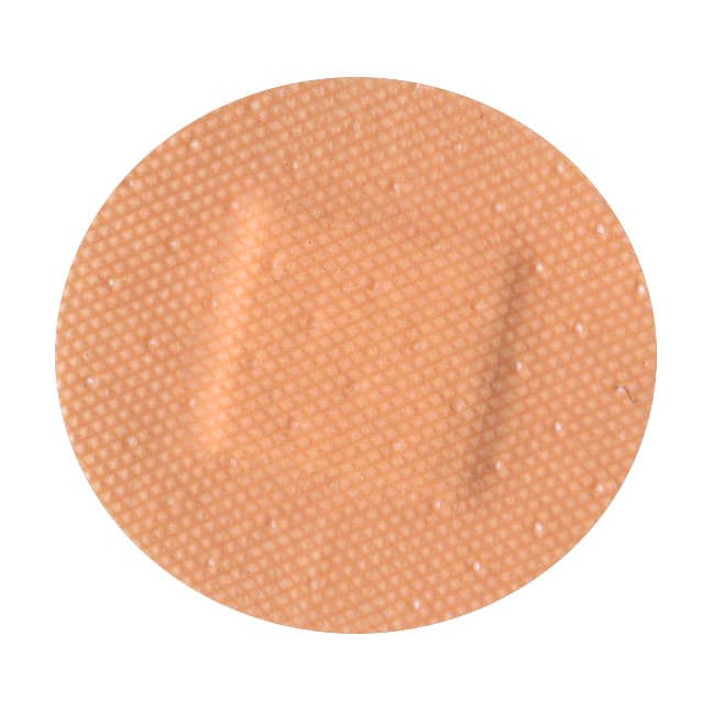 Dukal American White Cross Adhesive Spot Tan Bandage - Box of 100 - Image 1