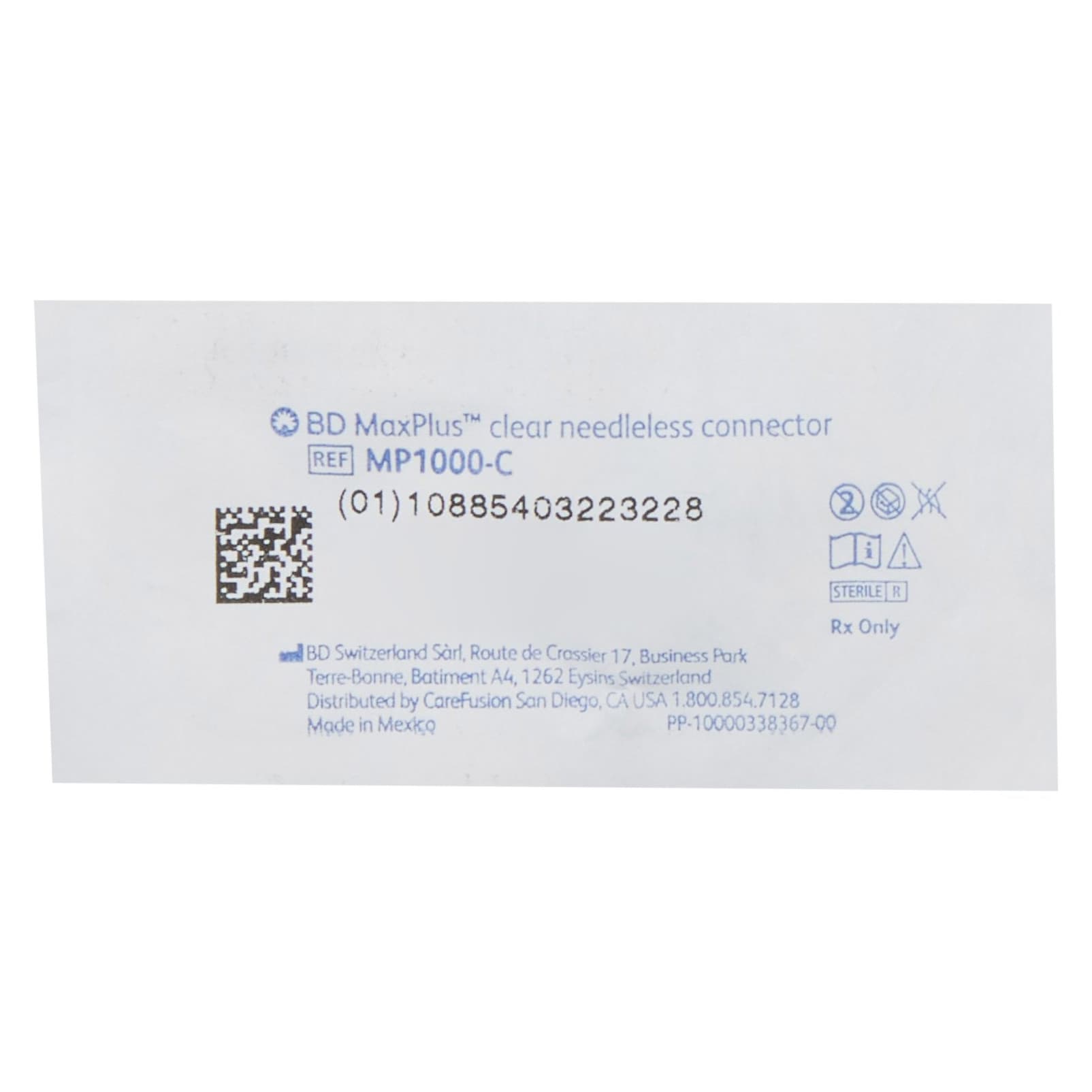 MaxPlus Tru-Swab Needleless Connector - Image 2