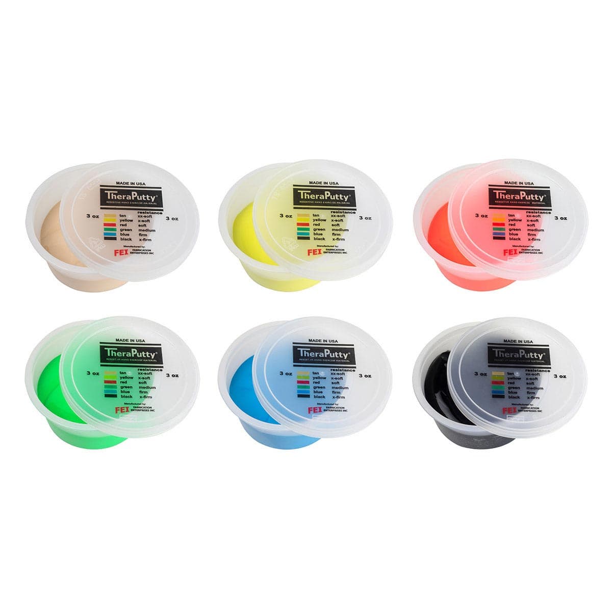 Theraputty Standard Exercise Putty Set - Image 2