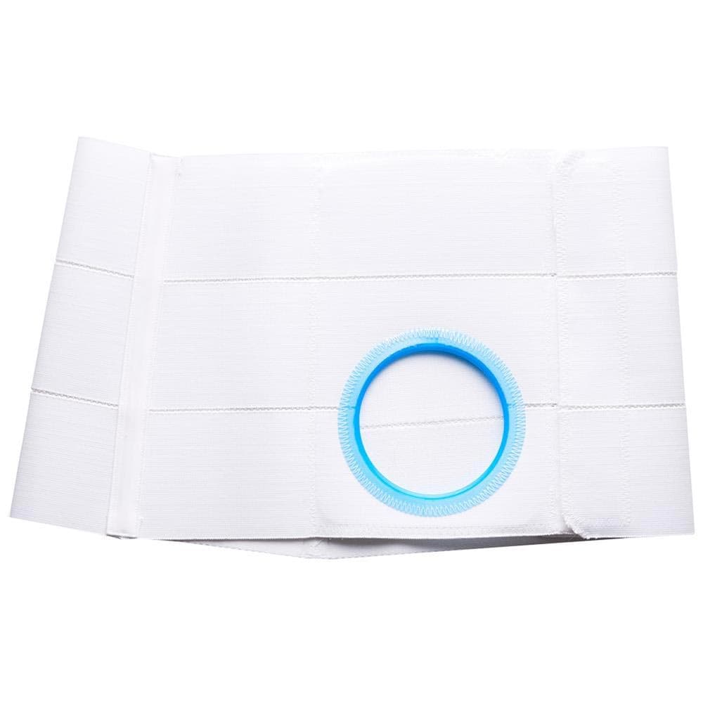 Nu-Hope 9" Regular Elastic Flat Panel Ostomy Support Belt, 2-1/4" Beige, Large - Each - Image 1