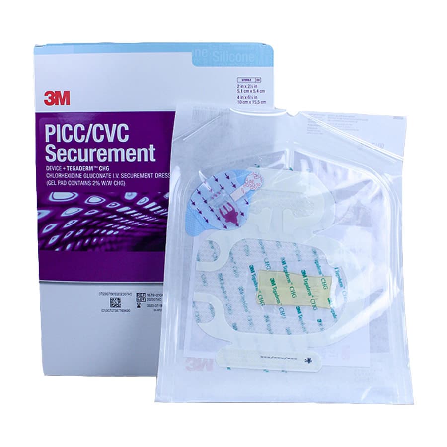 3M PICC-CVC Securement Device + Tegaderm CHG IV Dressing - Image 4