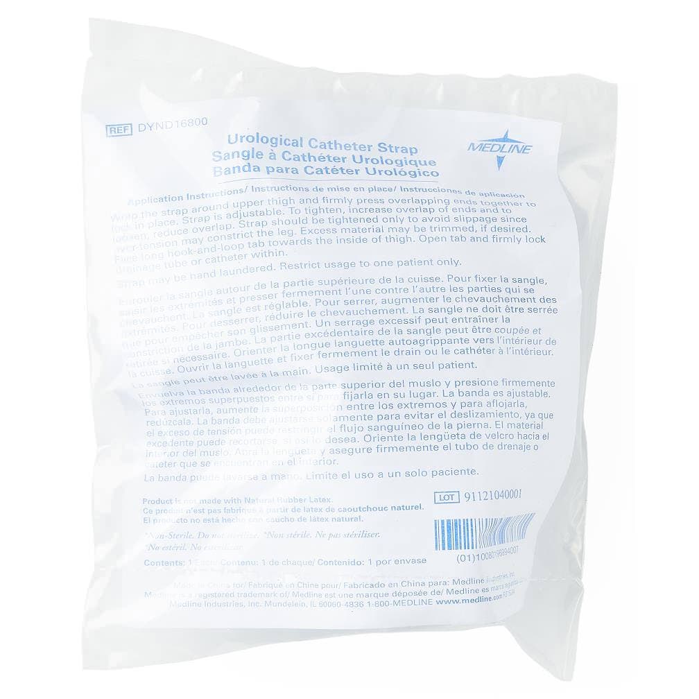 Medline Foam Urological Catheter Leg Strap - Image 2