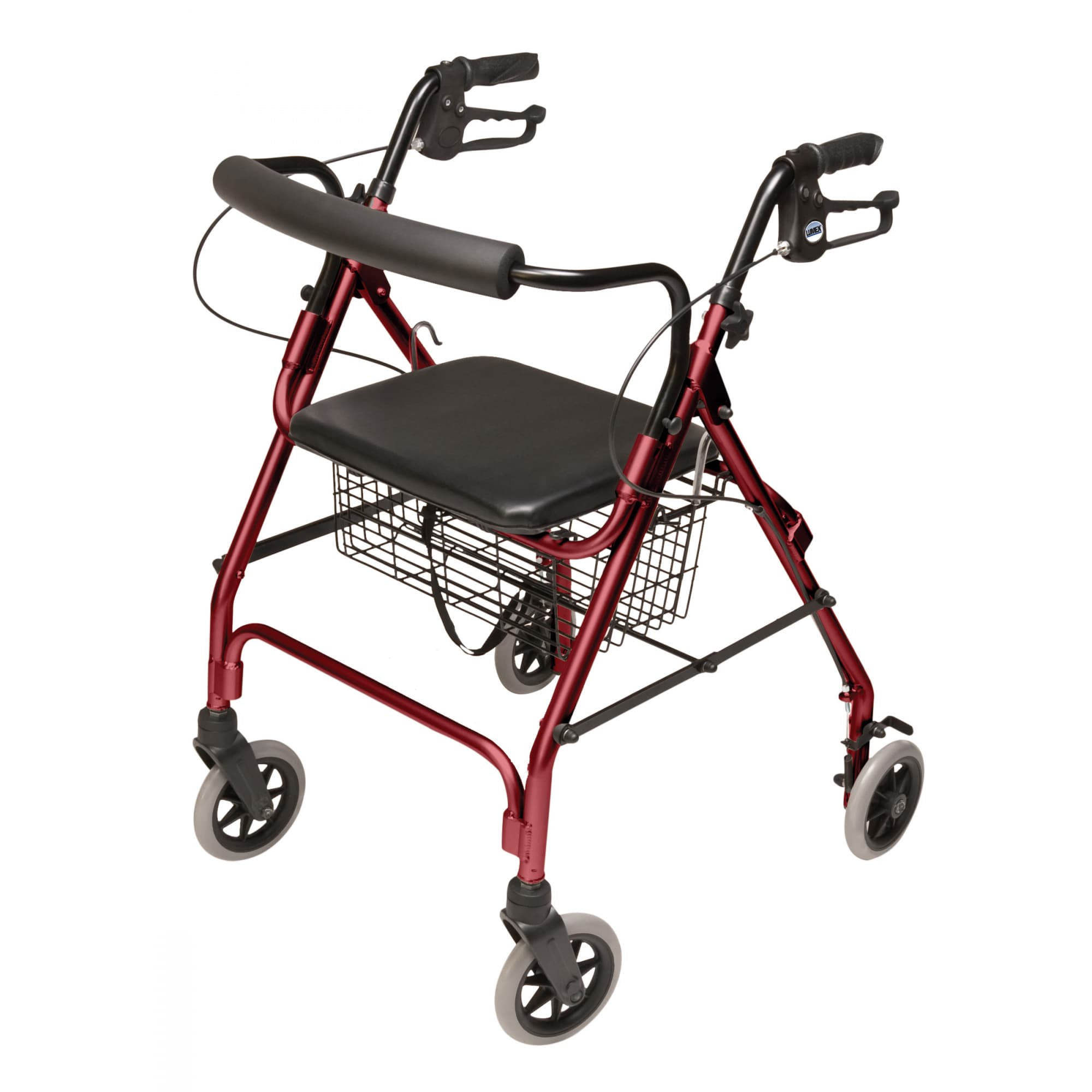 Lumex Walkabout Lite Four-Wheel Rollator - Image 5